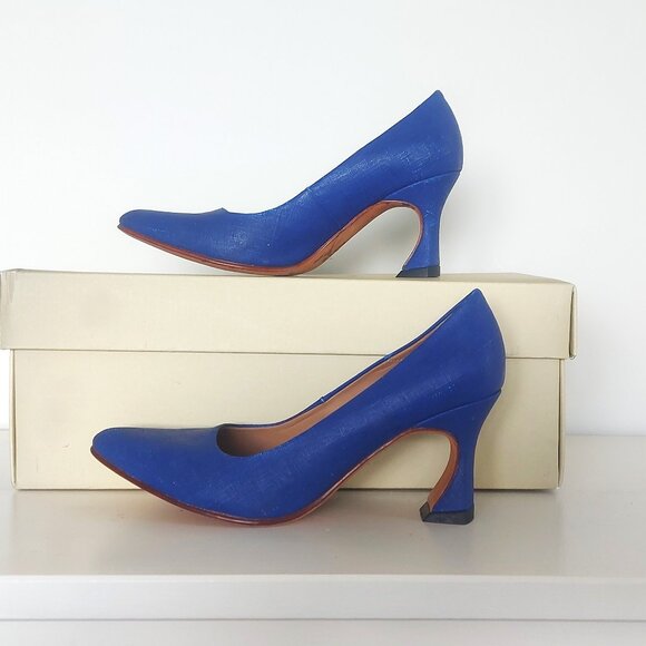 John Fluevog Desmond Leather Pumps - Size 7 - Picture 2 of 9